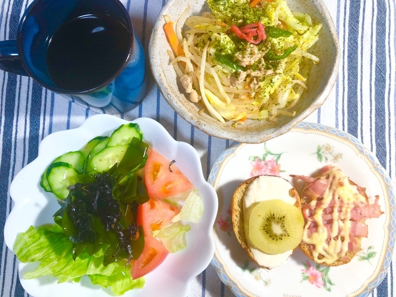 昼食を撮った写真