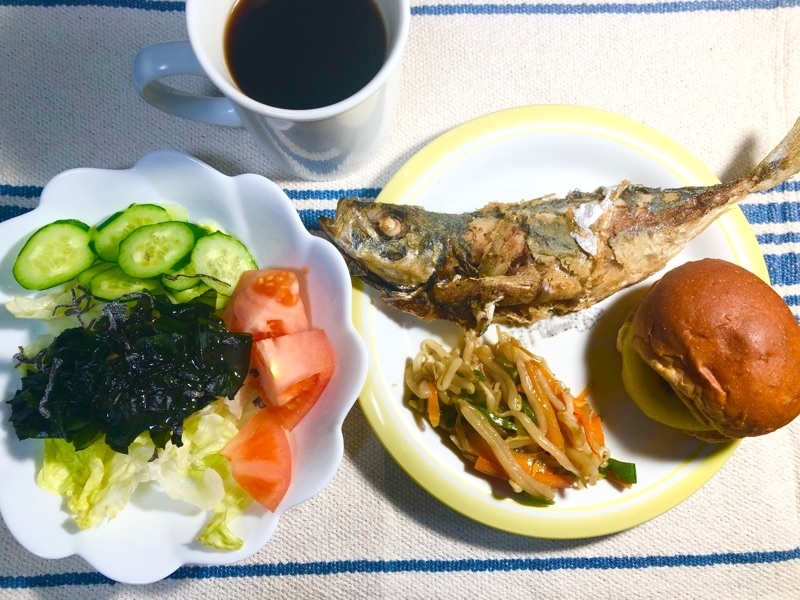 昼食を撮った写真