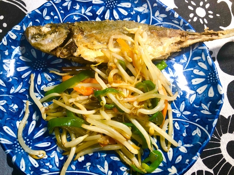 アジの唐揚げのあんかけを撮った写真