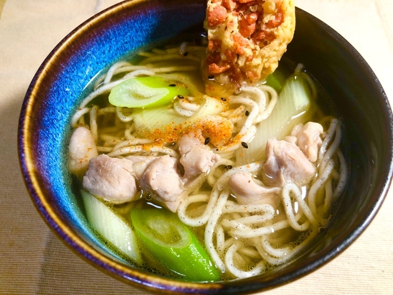 低糖質鶏そばを撮った写真