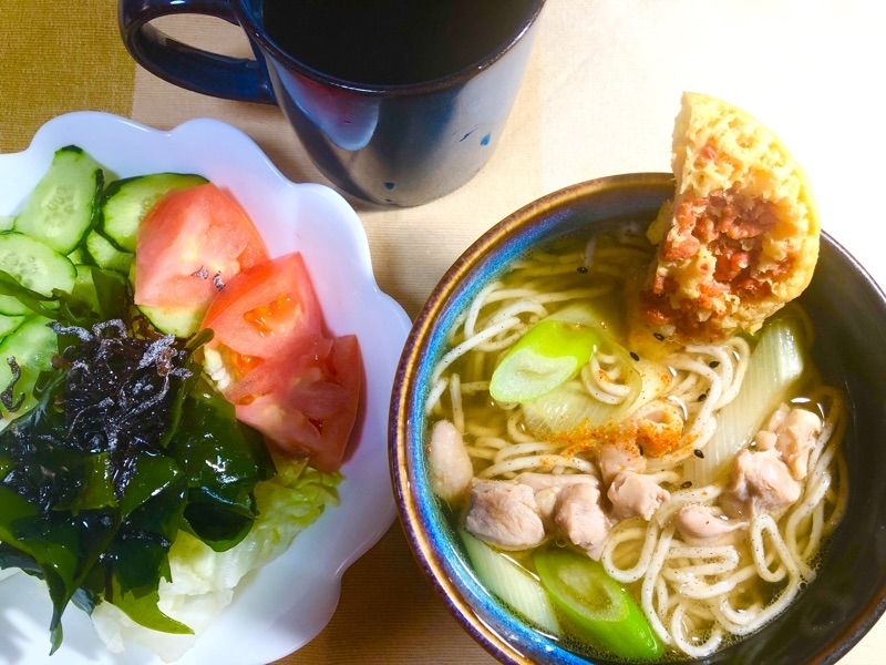 昼食を撮った写真