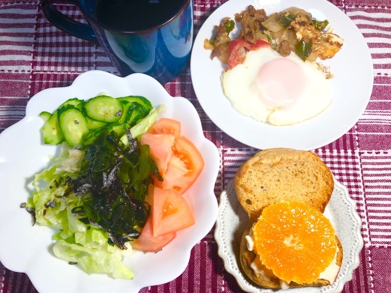 昼食を撮った写真