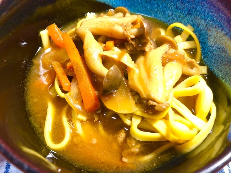 低糖質カレーうどん風を撮った写真