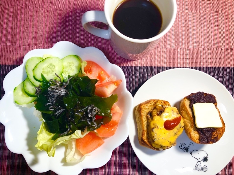 昼食を撮った写真