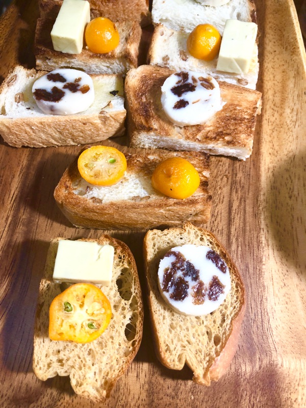 ブランパンのカナッペを撮った写真