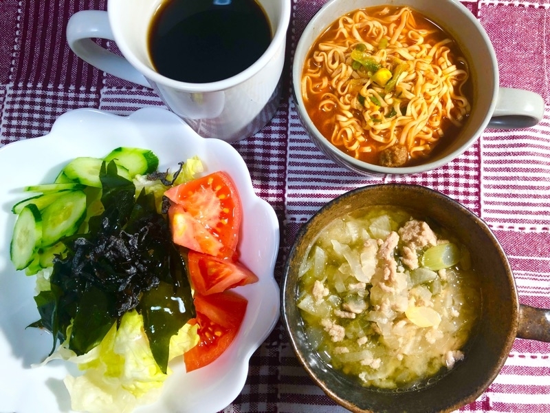 昼食を撮った写真