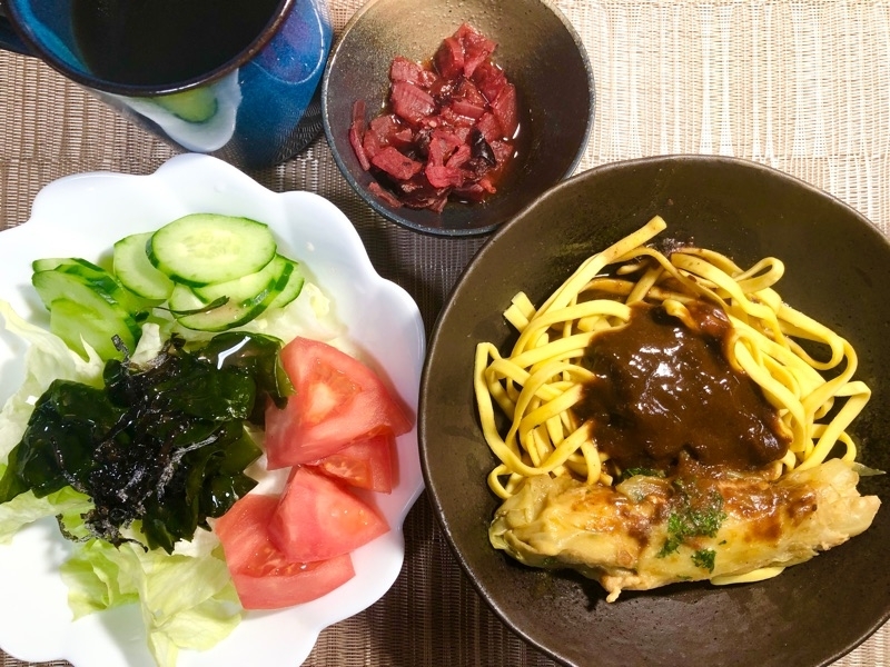 昼食を撮った写真