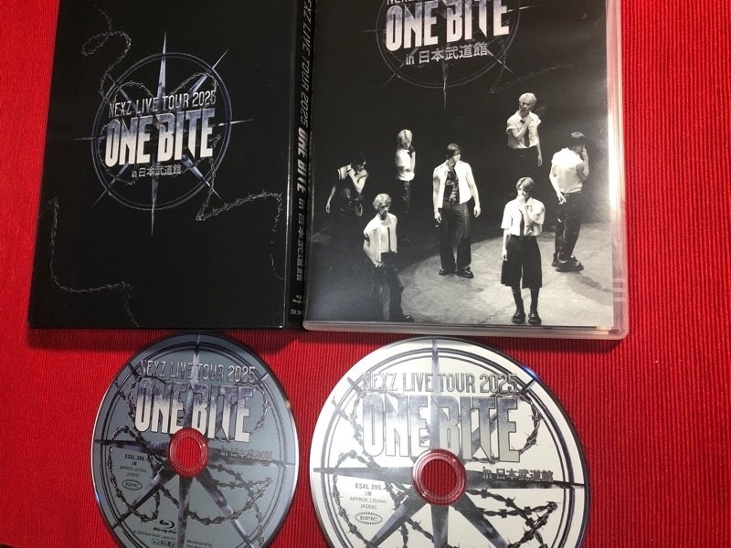 NEXZ 日本武道館 ライブBlu-rayを撮った写真