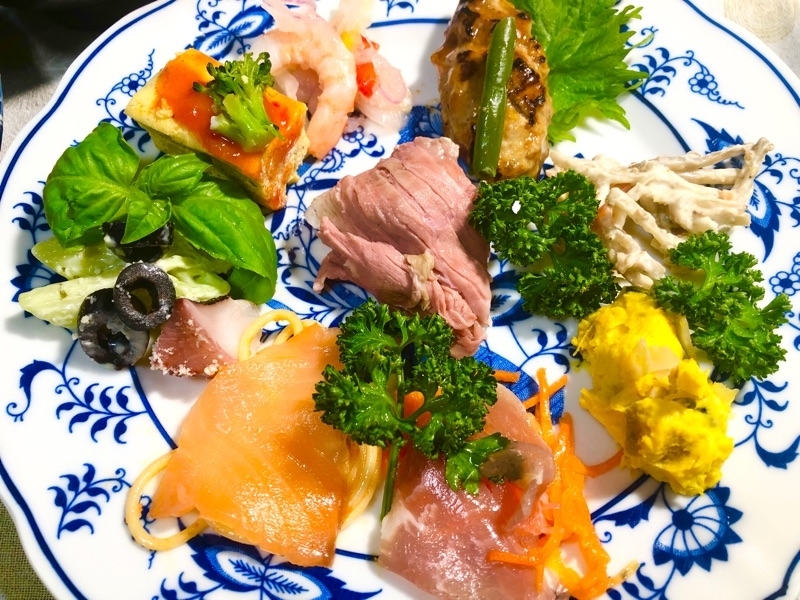 デパ地下オードブルを撮った写真