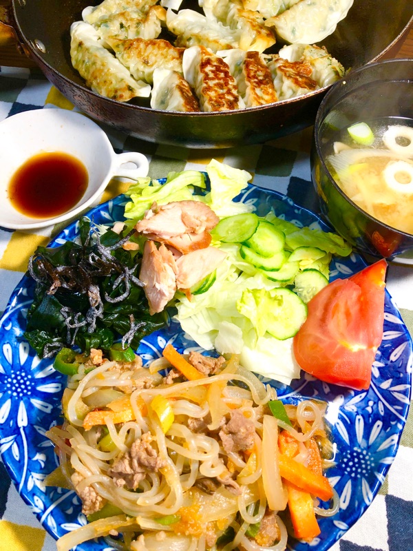 夕食４日目を撮った写真