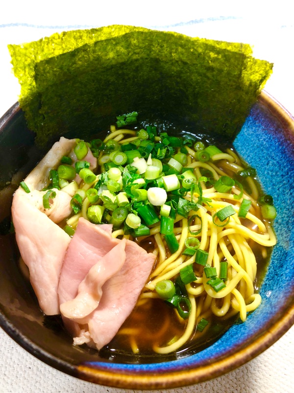 低糖質醤油ラーメンを撮った写真