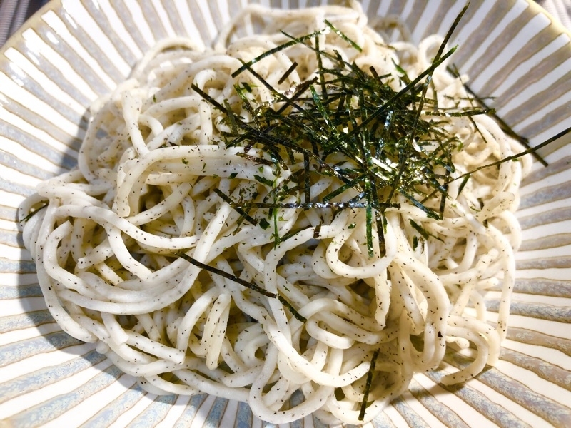 低糖質そばを撮った写真