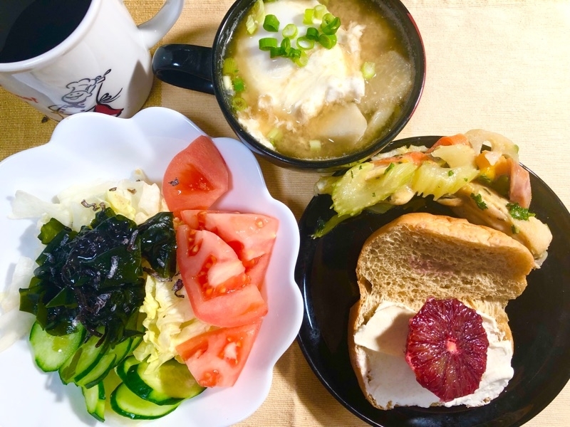 昼食を撮った写真