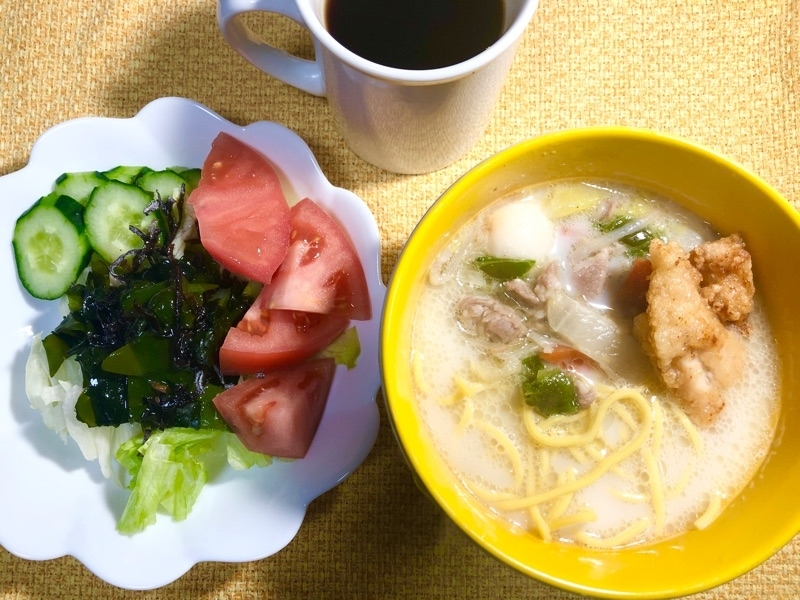昼食を撮った写真