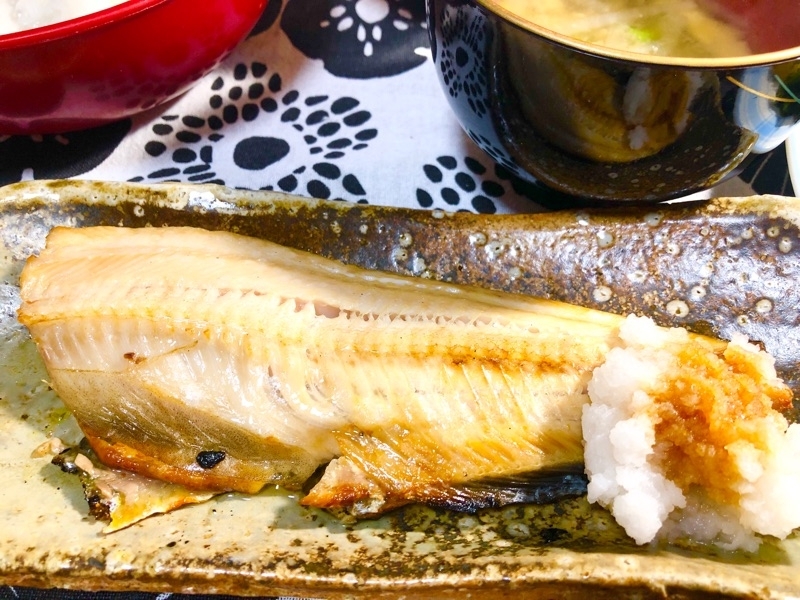 焼きホッケを撮った写真