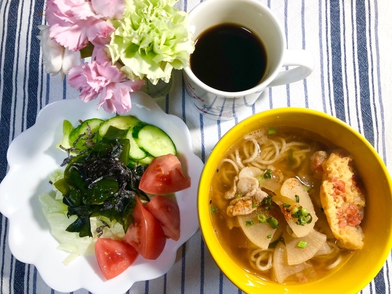 昼食を撮った写真