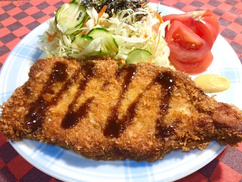 トンカツを撮った写真