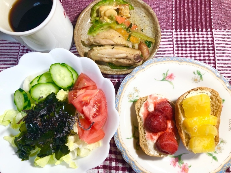 昼食を撮った写真