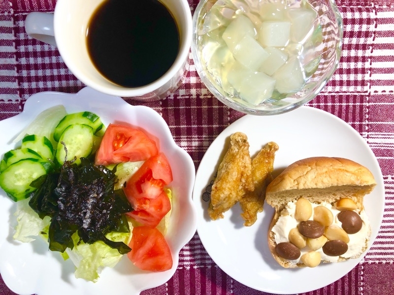 昼食を撮った写真
