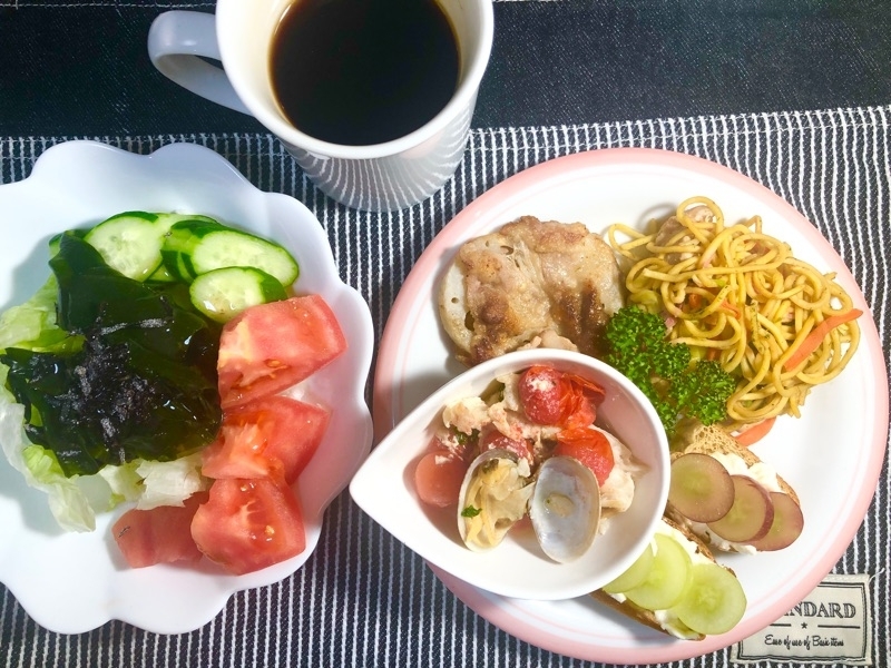 昼食を撮った写真