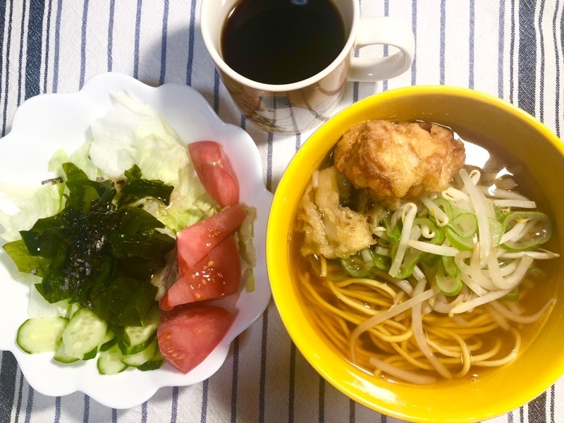 昼食を撮った写真