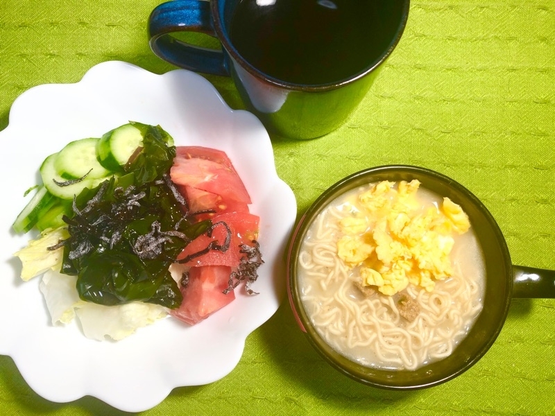 昼食を撮った写真