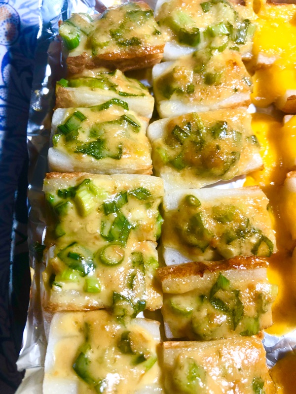 竹輪のネギ味噌焼きを撮った写真