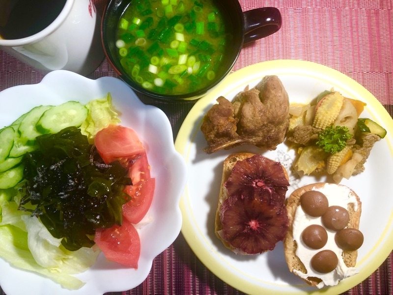 昼食を撮った写真