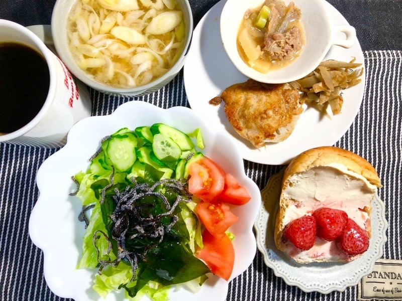 冷凍おかずを撮った写真