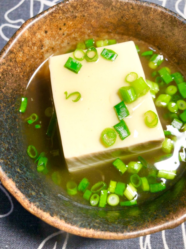 あんかけ豆腐を撮った写真