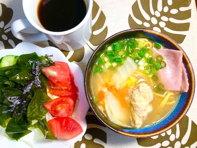 昼食を撮った写真
