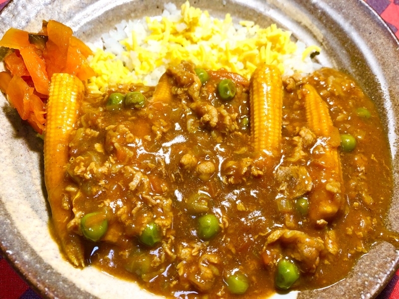 カリフラワーライスの牛バラカレーを撮った写真