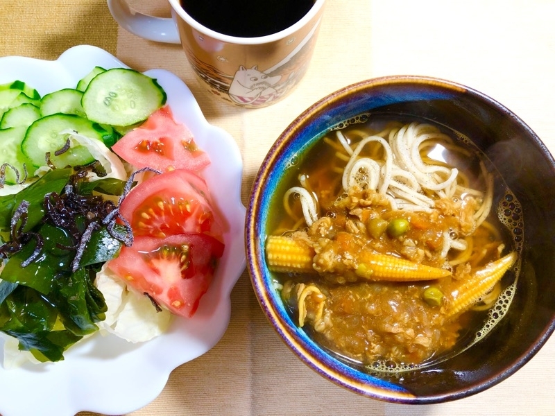 昼食を撮った写真