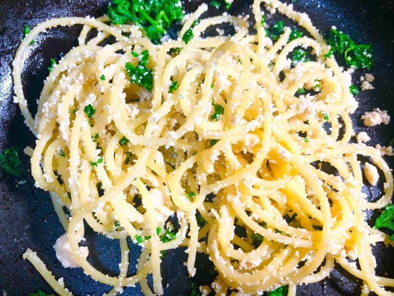 たらこスパゲッティを撮った写真