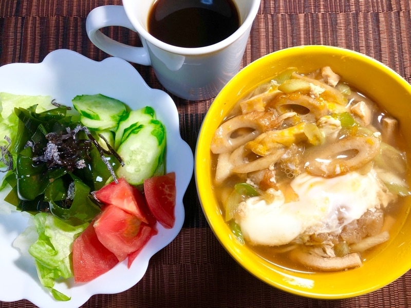 昼食を撮った写真
