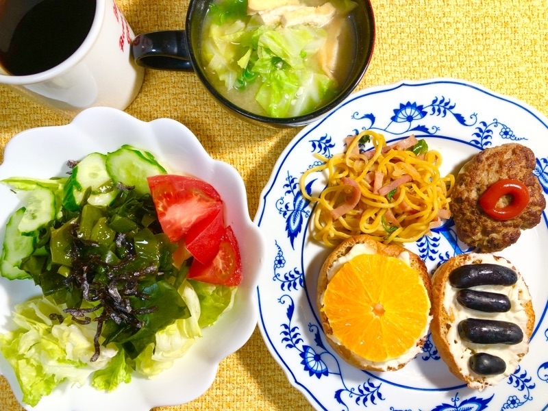 昼食を撮った写真