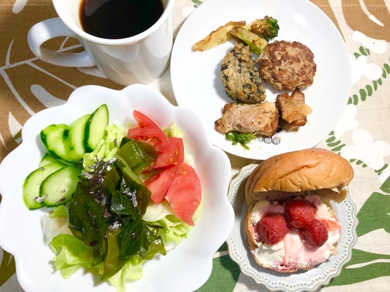 昼食を撮った写真