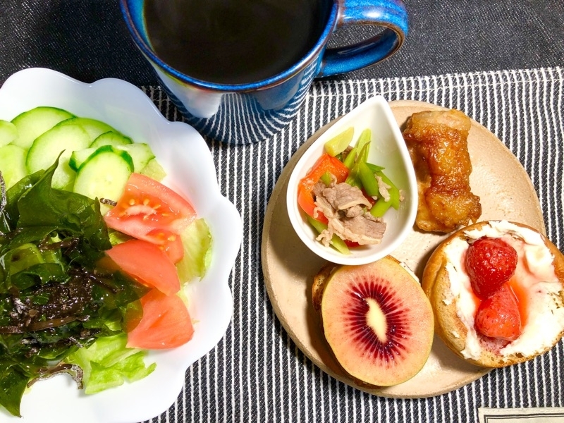 昼食を撮った写真
