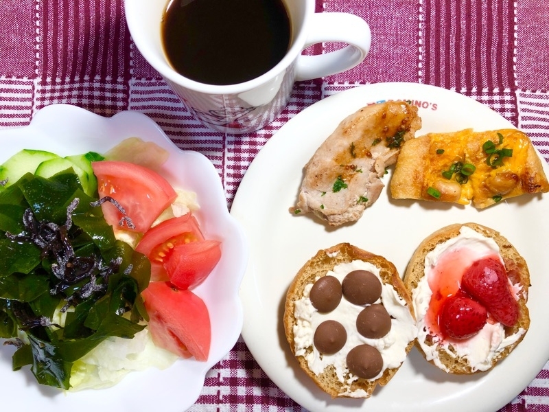 昼食を撮った写真