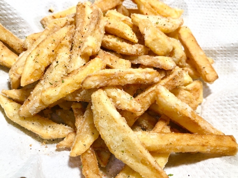 サワークリームオニオン味のフライドポテトを撮った写真