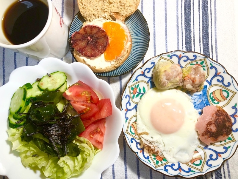 昼食を撮った写真