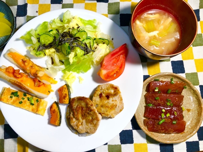 本日の夕食を撮った写真