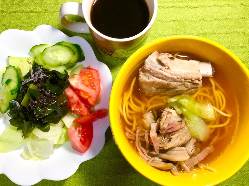 昼食を撮った写真