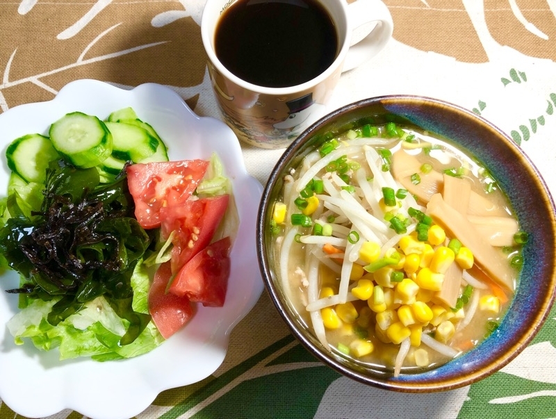 昼食を撮った写真