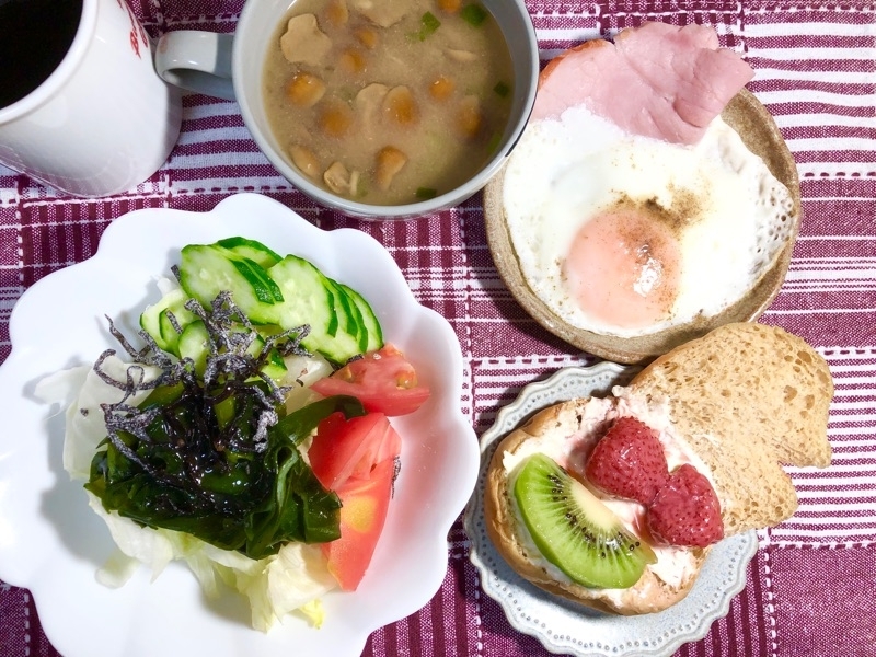 昼食を撮った写真