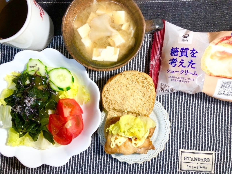 昼食を撮った写真