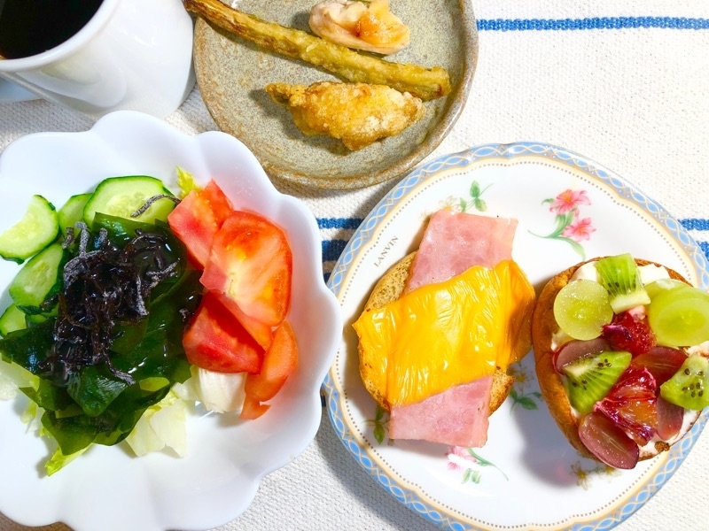 昼食を撮った写真