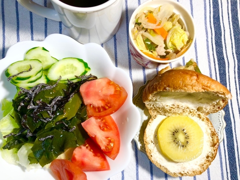昼食を撮った写真