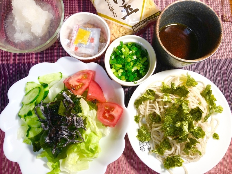 昼食を撮った写真