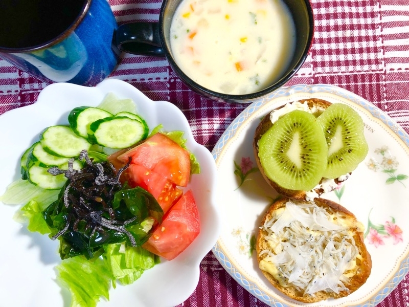 ブランパンの昼食を撮った写真
